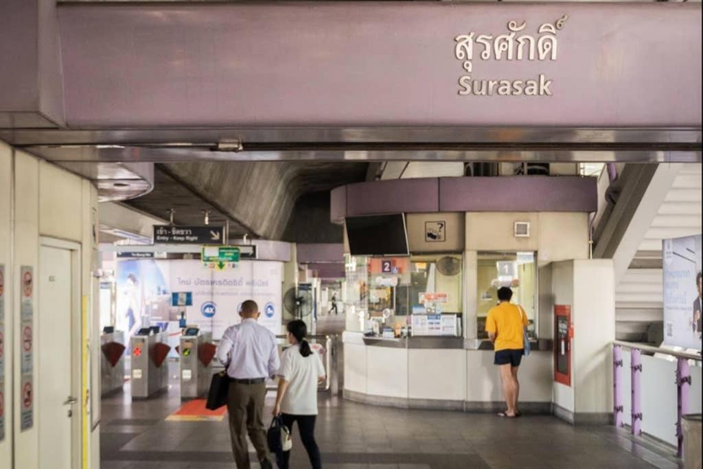 曼谷P2 Silom Large 2Beds Full Kitchen Wifi 4-6Pax公寓 外观 照片